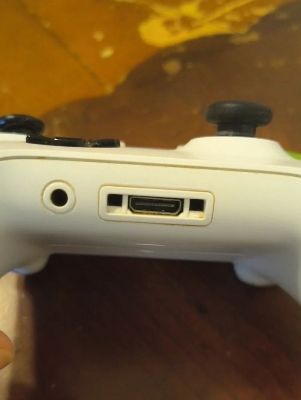 For Parts Microsoft Xbox Wireless Controllers in White and Black with Orange